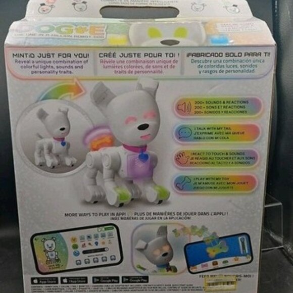 MINTiD Dog-E Interactive Robot Dog Bluetooth-Enabled With Custom Sounds & Reacti - Picture 5 of 7